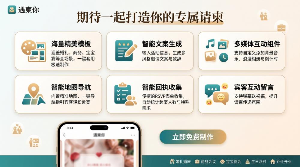 跨年氛围感拉满！高端电子请柬，解锁新年仪式感